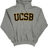 Russell Athletic College Hoodie - XL Grey Cotton Blend