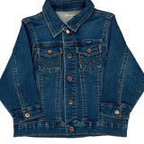 Age 4 Wrangler Denim Jacket - Small Blue Cotton