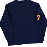 Polo Sport Graphic Long Sleeve T-Shirt - Small Blue Cotton