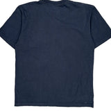 Dickies T-Shirt - Large Blue Cotton