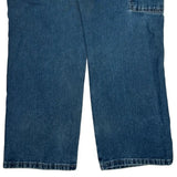 Wrangler Carpenter Jeans - 35W 30L Blue Cotton