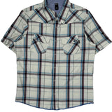 Oakley Checked Short Sleeve Shirt - Large Multicoloured Cotton