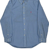 Ralph Lauren Checked Shirt - Medium Blue Cotton