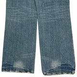 Mek Denim Boot Cut Jeans - 35W 34L Light Wash Cotton