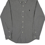 Ralph Lauren Checked Shirt - Medium Black & White Cotton