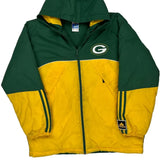Packers Adidas Football Windbreaker - Large Green Polyester