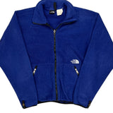The North Face Fleece Jacket - Medium Blue Polyester