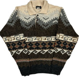 Intersect Sweater - Small Beige Wool