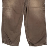 Carhartt Carpenter Trousers - 37W 30L Brown Cotton