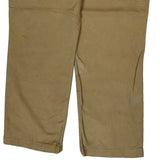 Carhartt Carpenter Trousers - 36W 30L Beige Cotton