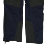 Long Mountain Hard Wear Ski Pants - Small Navy Polyester