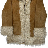 Giacca Afghan Coat - Small Brown Faux Fur
