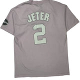 New York Yankees Majestic Mlb T-Shirt - XL Purple Cotton