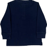 Age 3 Polo By Ralph Lauren Long Sleeve T-Shirt - 3XS Navy Cotton