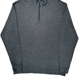 Polo By Ralph Lauren 1/4 Zip - XL Gray Cotton