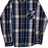 Levis Checked Flannel Shirt - Large Multicoloured Cotton