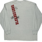 Budweiser Chase Authentics Nascar Long Sleeve T-Shirt - XL Red Cotton