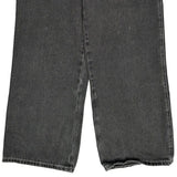 Unbranded Wide Leg Carpenter Trousers - 31W UK 14 Grey Denim