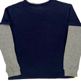 Age 7 University Of Michigan Adidas College Long Sleeve T-Shirt - Large Gray Cotton