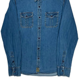 Dickies Denim Shirt - 2XL Blue Denim