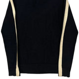 Ralph Lauren Striped Sweater - Medium Black Cotton