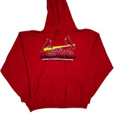 Cardinals Nike Hoodie - Large Red Cotton