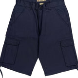 Noiz Cargo Shorts - 31W 11L Navy Cotton