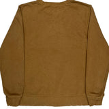 The North Face Sweatshirt - Large Brown Cotton