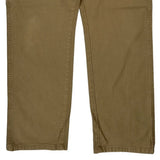Wrangler Carpenter Trousers - 34W 32L Khaki Cotton