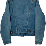 Wrangler Denim Jacket - Small Blue Denim