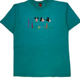 Florida Mickey Unlimited Graphic T-Shirt - XL Green Cotton