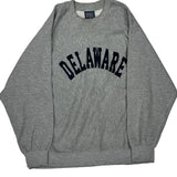Delaware Mv Sport College Sweatshirt - XL Grey Cotton Blend