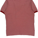 Polo By Ralph Lauren Striped Polo Shirt - XL Red Cotton