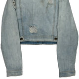 Guess Denim Jacket - Large Light Wash Denim
