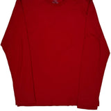 Polo By Ralph Lauren Long Sleeve T-Shirt - Medium Red Cotton