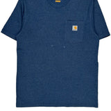 Carhartt T-Shirt - Medium Blue Cotton