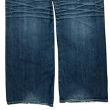Silver Contrast Stitch Jeans - 34W 31L Blue Denim