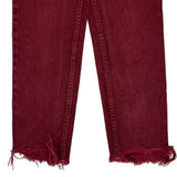 Levis Jeans - 24W UK 6 Red Cotton