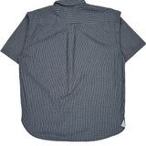 Tommy Hilfiger Checked Short Sleeve Shirt - XL Blue Cotton