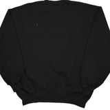 90S Made In USA Russell Athletic Blank Sweatshirt - XL Black Cotton Blend
