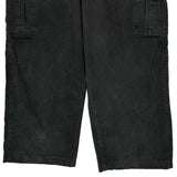 Wrangler Cargo Pants - 38W 32L Black Cotton