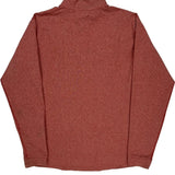 Carhartt 1/4 Zip - XL Red Polyester