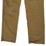 Carhartt Carpenter Trousers - 34W 30L Brown Cotton