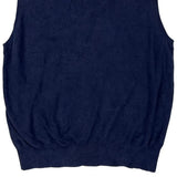Polo By Ralph Lauren Sweater Vest - Large Blue Cotton
