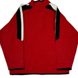 Age 6 Nike 1/4 Zip - Small Red Polyester