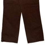 Carhartt Carpenter Trousers - 30W 29L Brown Cotton