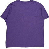 Polo By Ralph Lauren T-Shirt - Large Purple Cotton