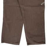 Carhartt Carpenter Trousers - 35W 30L Brown Cotton