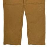 Carhartt Carpenter Trousers - 38W 30L Brown Cotton