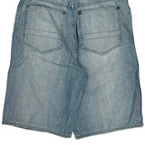 Ecko Unltd Denim Shorts - 31W 12L Light Wash Cotton